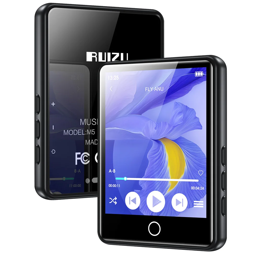 2.8inch portable mp3 player support video ebook fm radio built-in 8gb 16gb 32gb