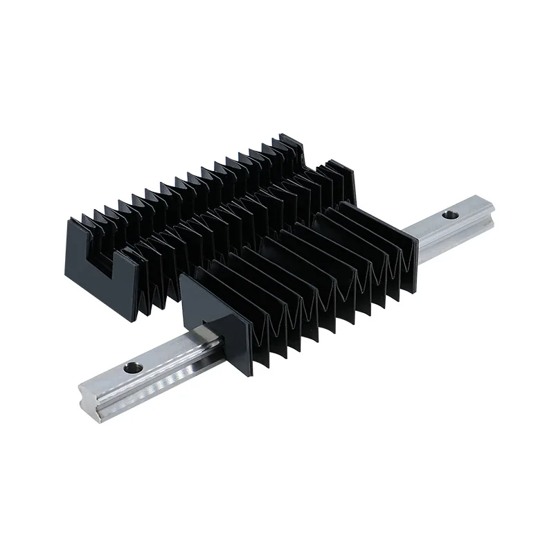 customized CNC Mini Linear Guide Linear Slide Rail protective dust cover HGH15 HGH20 HGH25 HGH30 Any length