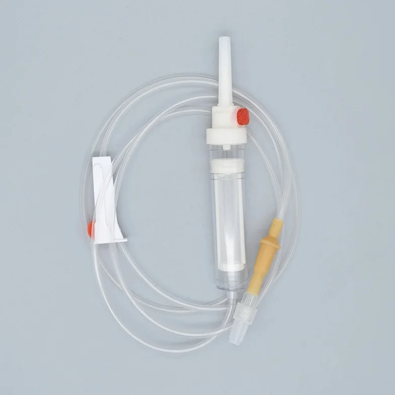 Добро пожаловать на запрос, регулятор расхода цены с набором для вливания внутривенного вливания, набор капель внутривенного вливания 60 капель с иглой