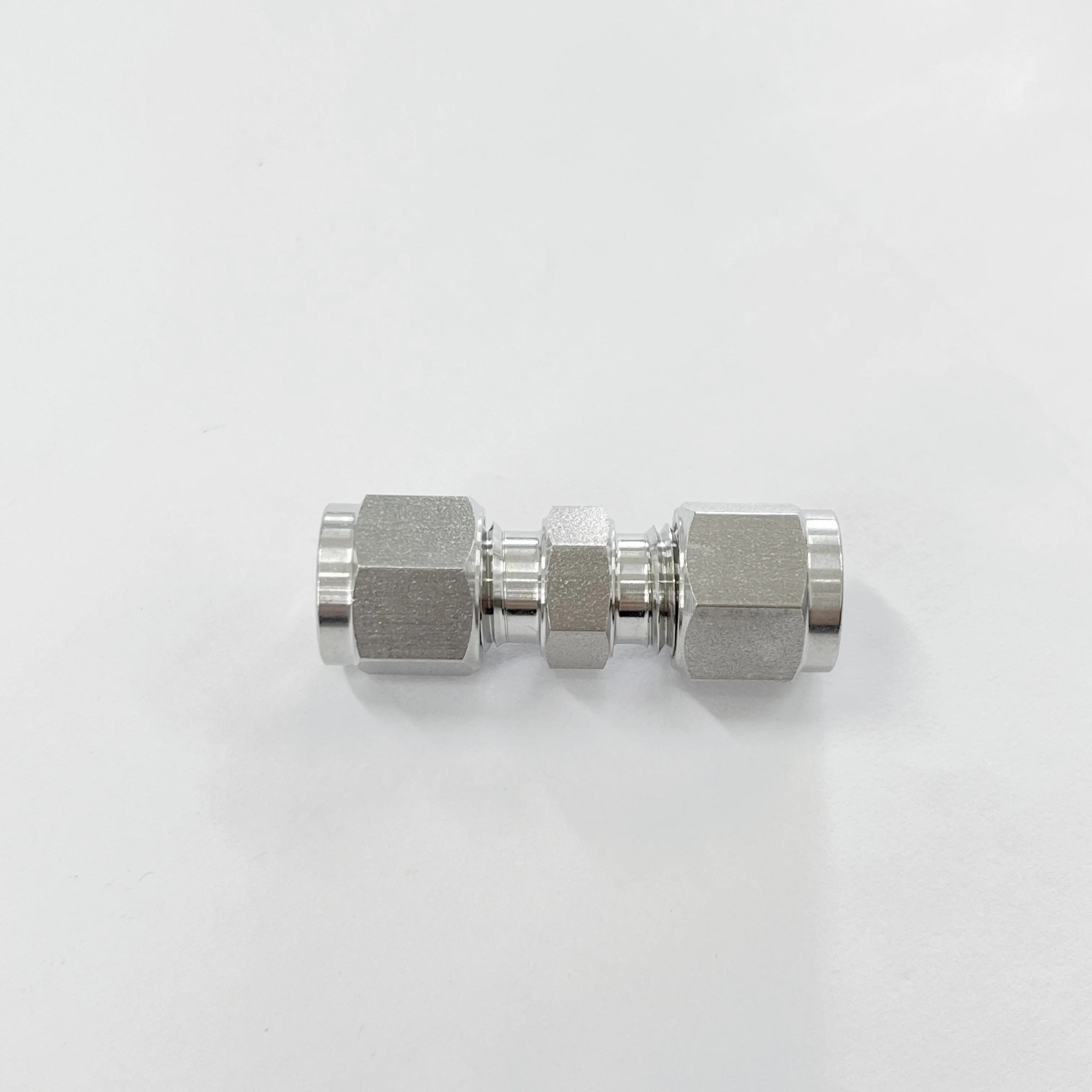 WAKAMASTU 316 Stainless Steel Double Ferrules Compression union fitting ss316 equal straight double ferrules fit OD tube