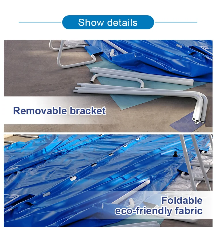 Прочное пластиковое складное квадратное и круглое ПВХ-оборудование для