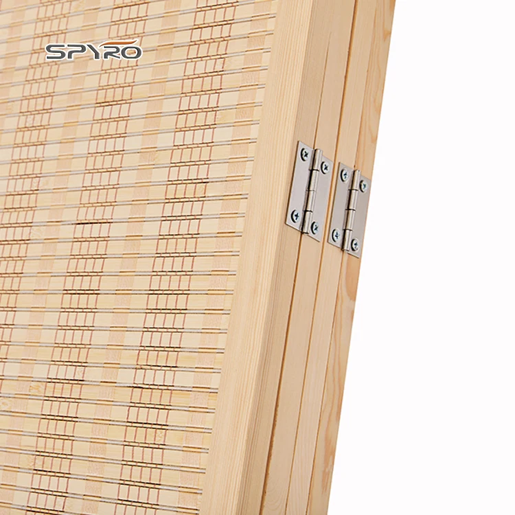 Hand Weaving bamboo Divider Woven Room Dividers Privacy Partitions Screen For Sale