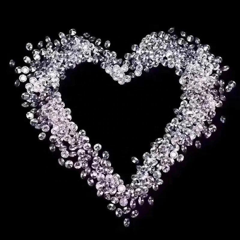 Synthetic Loose Diamonds Lab Grown DEF VS VVS 0.8-2.7mm CVD hpht Fine Jewelry Wholesale 1 Carat Cost Price Real Diamond Jewelry