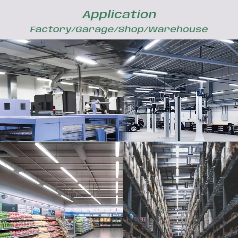 2FT 4FT 5FT T8 Led Tube Fluorescent Lights Triproof Waterproof Dustproof Weatherproof Vapor Tight Fixture