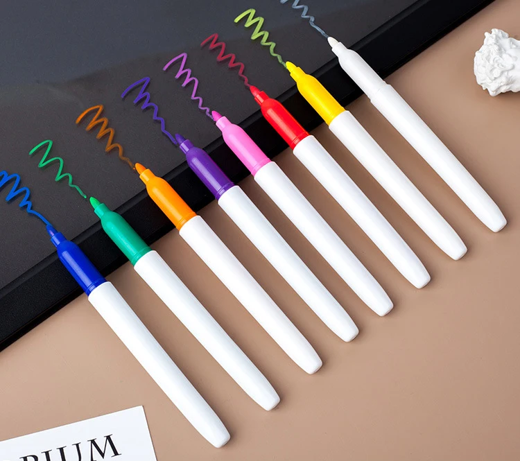 Non dangerous Low Odor Non toxic Vivid And Vibrant Color Water Base Wet Erase Liquid Chalk Marker