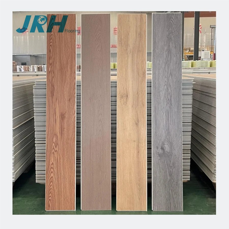 Hot Sale Modern Design SPC Click Rigid Core Vinyl Floor 3.5mm+1.5mm IXPE Apartments 4mm PVC Model Graphic USA Market