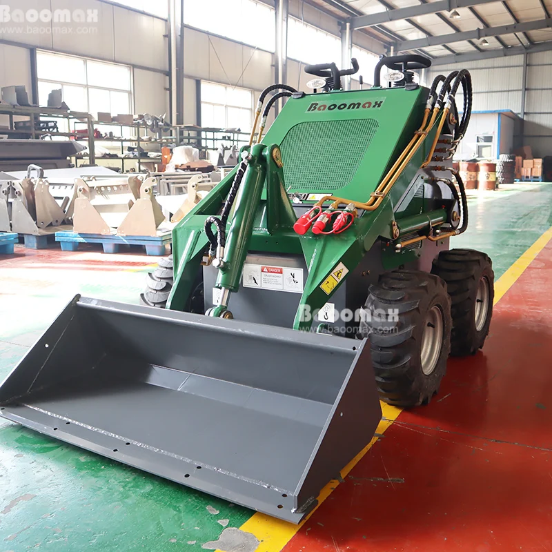 construction machinery equipment Manufacturer Price Heavy Duty Mini Wheel stand on skid steer loader