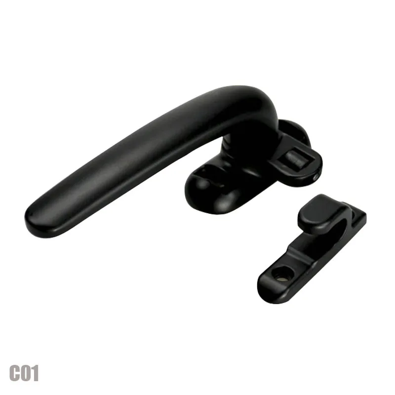 Factory  produce best price aluminum fittings door and window handles, flat Windows and doors