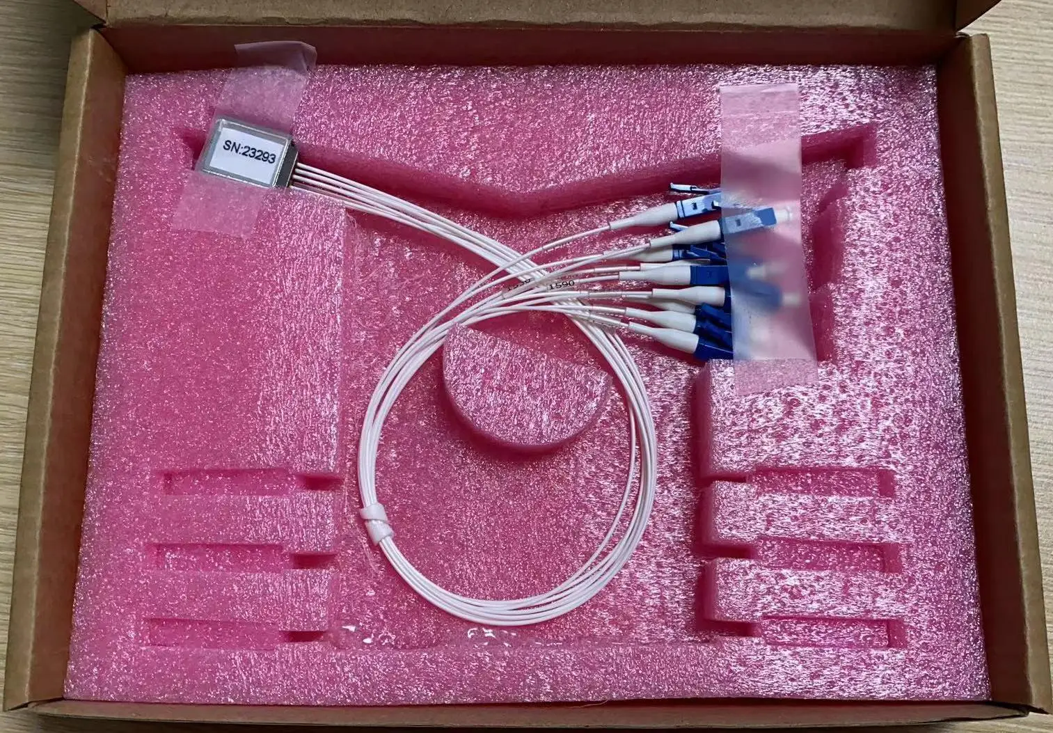 8 channels ITU 100GHz 1.5 dB low IL ultra compact DWDM mux demux device