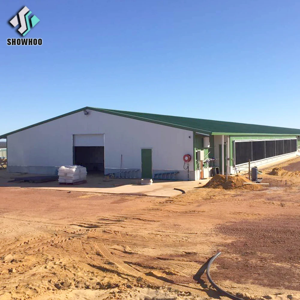 Cheap Prefabricated Pre Engineering Steel Structure Chicken Farm Poultry House
