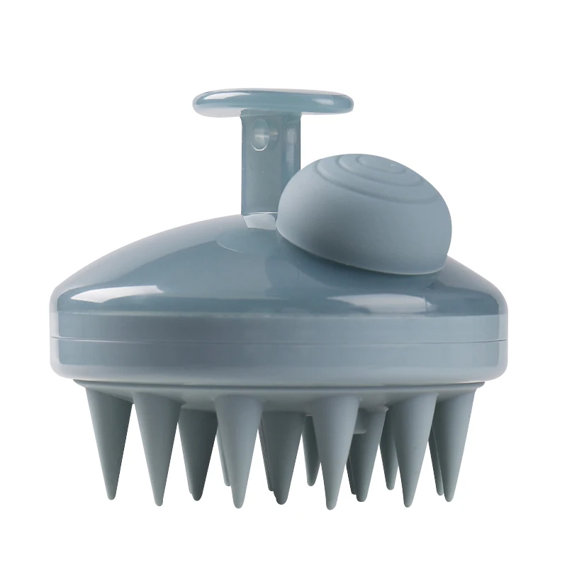 Lohas Silicone hair brush handheld body shower head scratcher scalp scrubber shampoo brush hair scalp massager