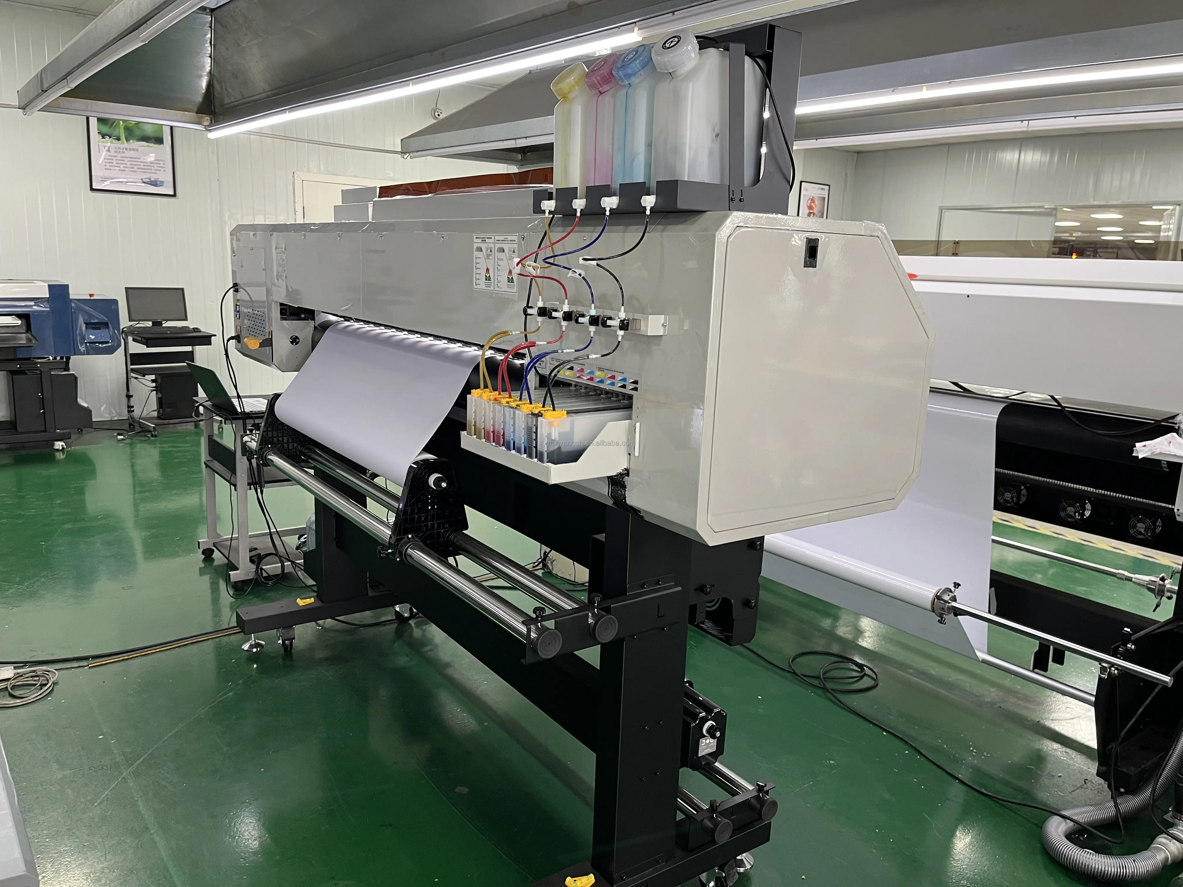Infiniti FY-1600ES Best price 1.6m pvc wall sticker vinyl wrap advertising tarpaulin printer