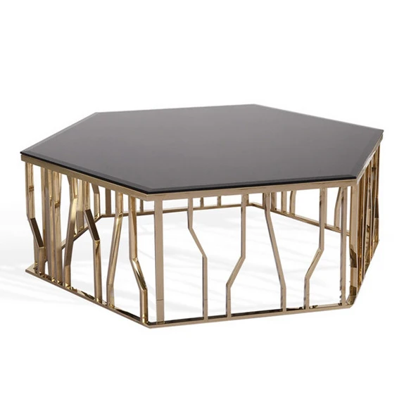 coffee table furniture design MDF top wooden base coffee table