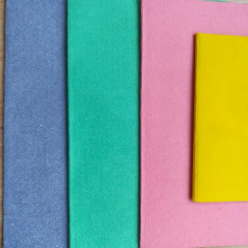 heavy weight viscose polyester needle punched non woven durable clean cloths