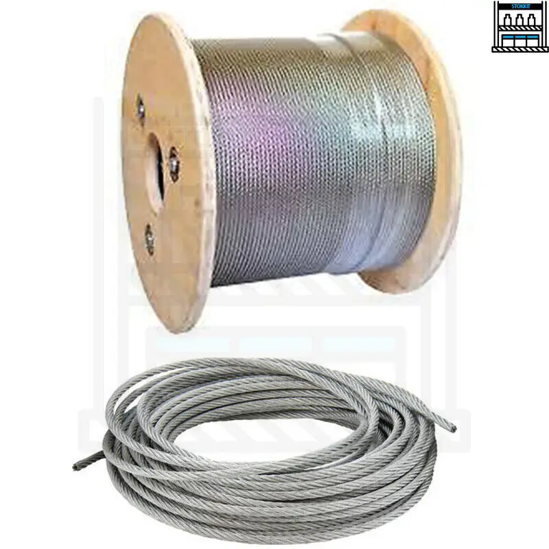 1 мм 2 мм 3 мм 4 мм 5 мм 6 мм 8 мм 10 мм оцинкованный стальной трос подъемный металлический кабель