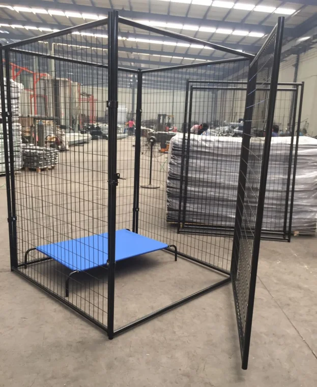 6FT Height Wholesale Hot Popular Customized Outdoor Welded Wire Dog Run Kennel Designs