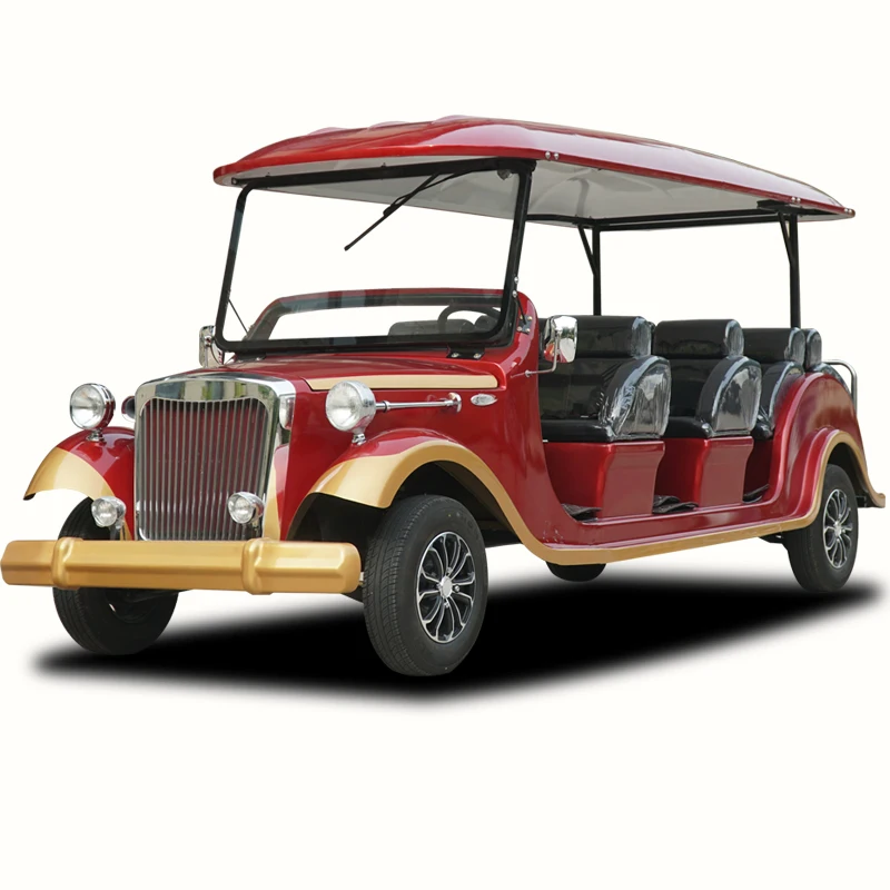 CE Approved Four wheels wholesale cheap price electric classic Electric Tourist Sightseeing Vehicle/ Electric vintage car