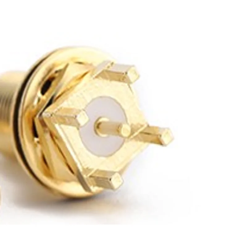 SMA Female(Jack) Bulkhead RF Coaxial Connector PCB Mount DC~6GHz