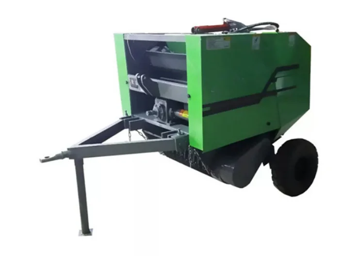 Mini High working efficiency tractor PTO use hay round baler straw baler machine grass round baler