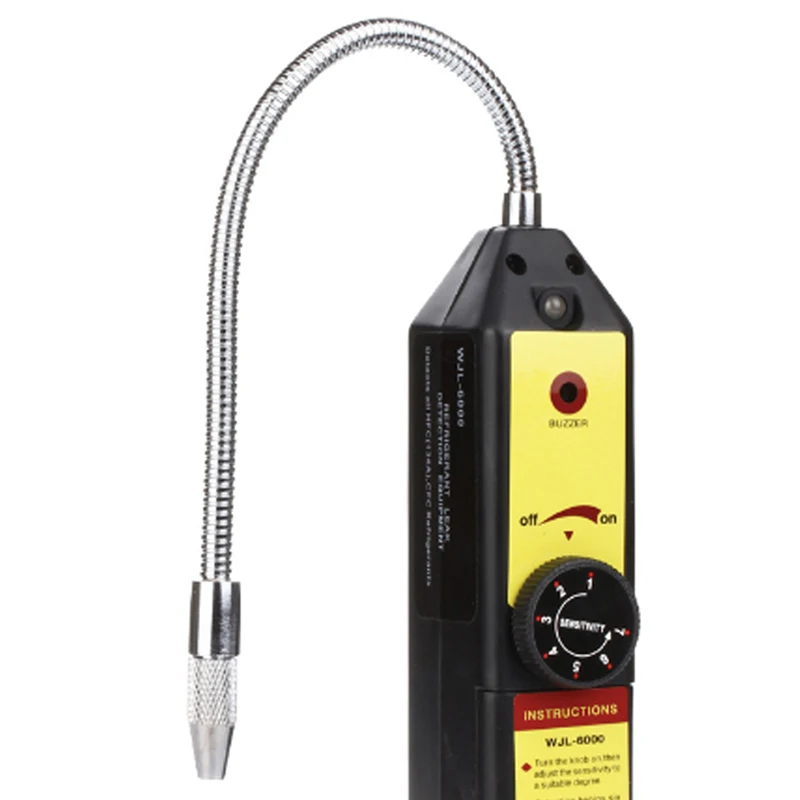 Portable Handheld Combustible Co R134a Gas Leak Detector AC Gas Analyzer Tester Meter Carbon Monoxide Monitor Tool Set