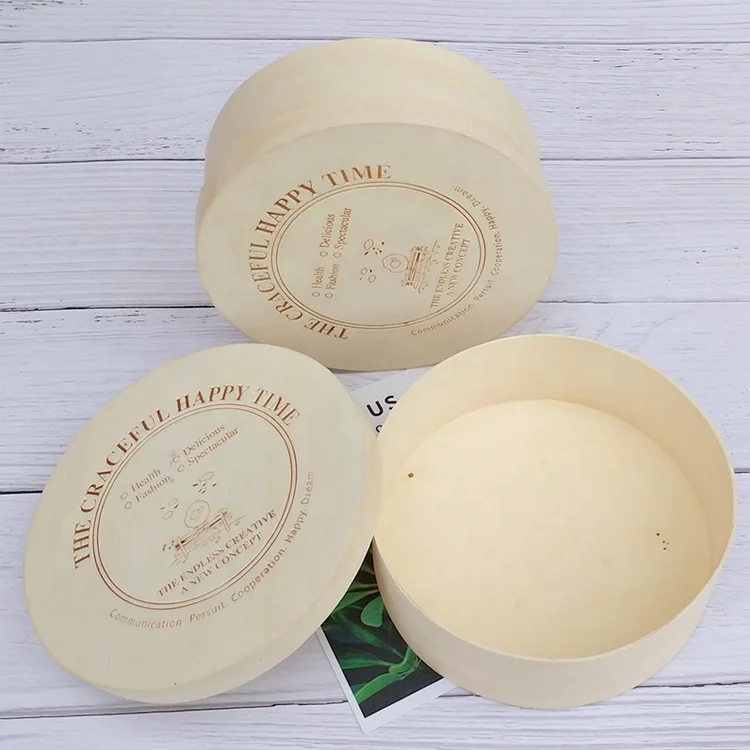 small wood cake boxes in bulk