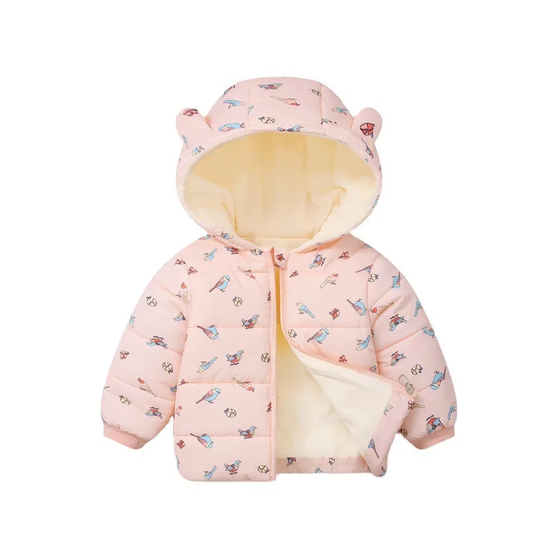 Thick Lamb Fleece 2022 New Arrivals Autumn Winter Kids Jackets Long Sleeve Baby Boys Baby Girls Warm Jackets