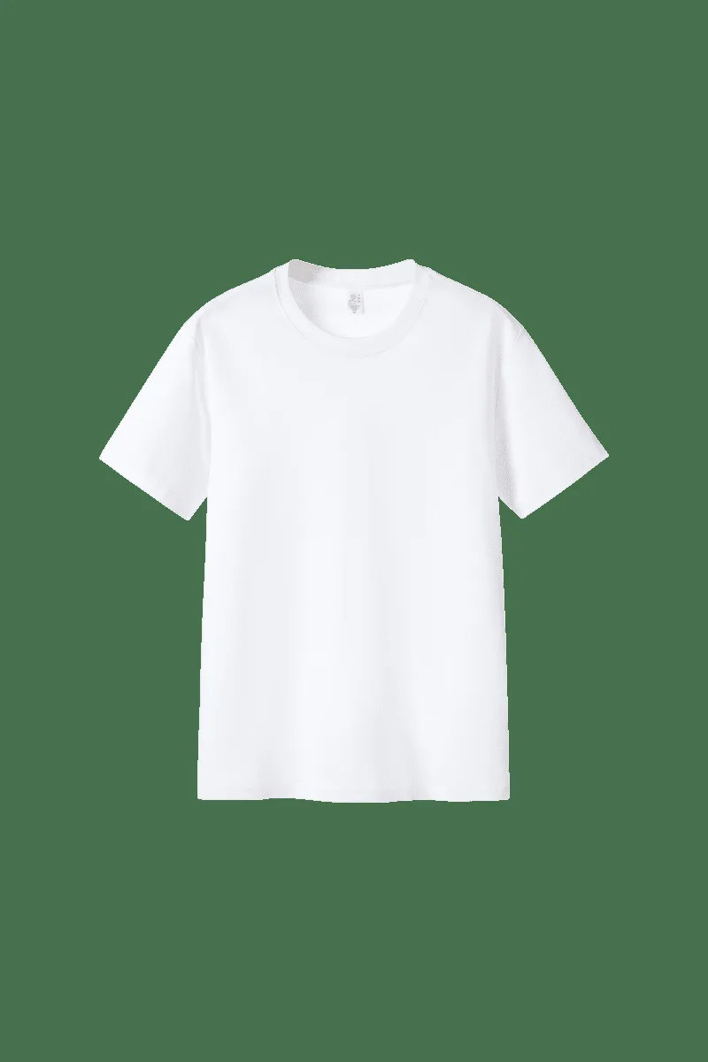 Custom Logo Anti-Wrinkle washed oversize t shirt  Blank plain short sleeve solid color cotton  t-shirt women
