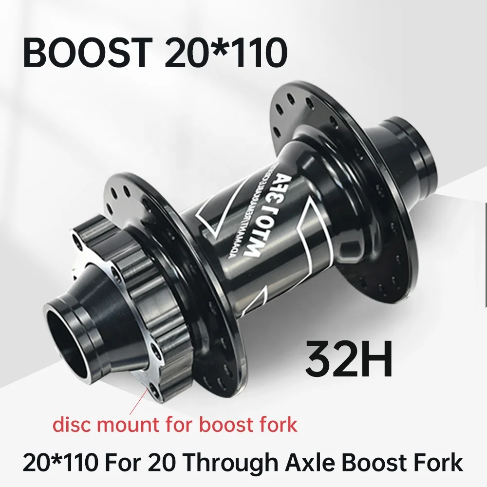 Hot Selling J-bend 32H Bicycle Accessories MT- 013F 110mm  Aluminum Alloy MTB Bike Hub E-bike ARC Bicycle hub