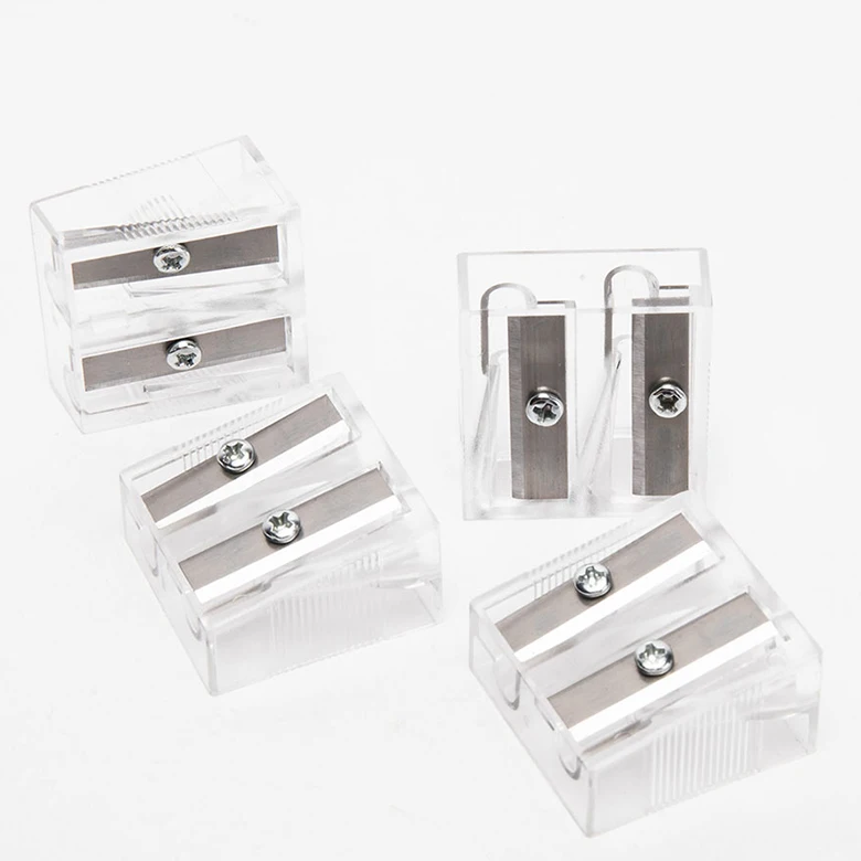 Оптовая продажа дешевые фантазии Высокое качество двойные отверстия точилка для карандашей