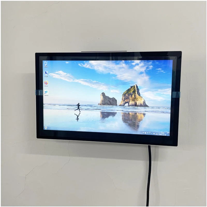 15 6 18 5 21 Дюймов розничный магазин Windows Android настенный сенсорный экран монитор lcd digital signage рекламные экраны