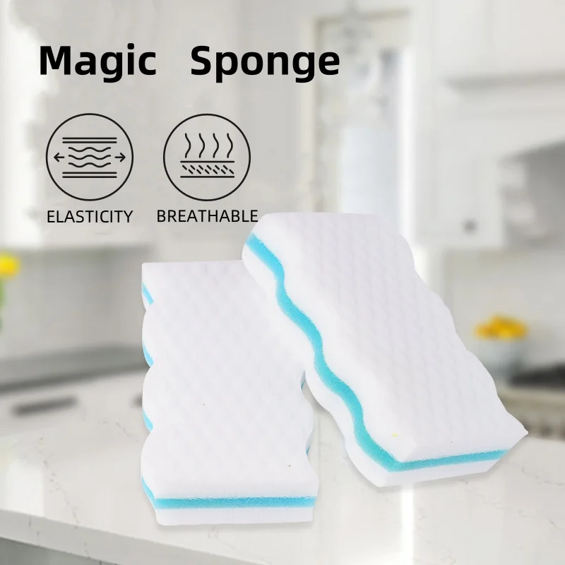 Extra Durable Pads Magic Sponge Composite sponge 3 layers Cleaner for Kitchen