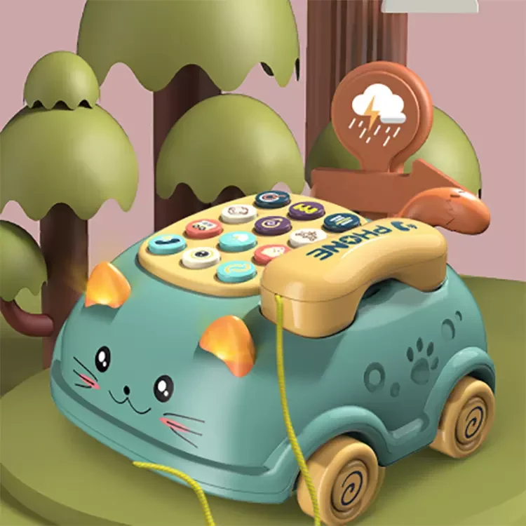 Intelligent Music Cartoon Animal Mobile Phone Toy Kids Toy Telephone Toy