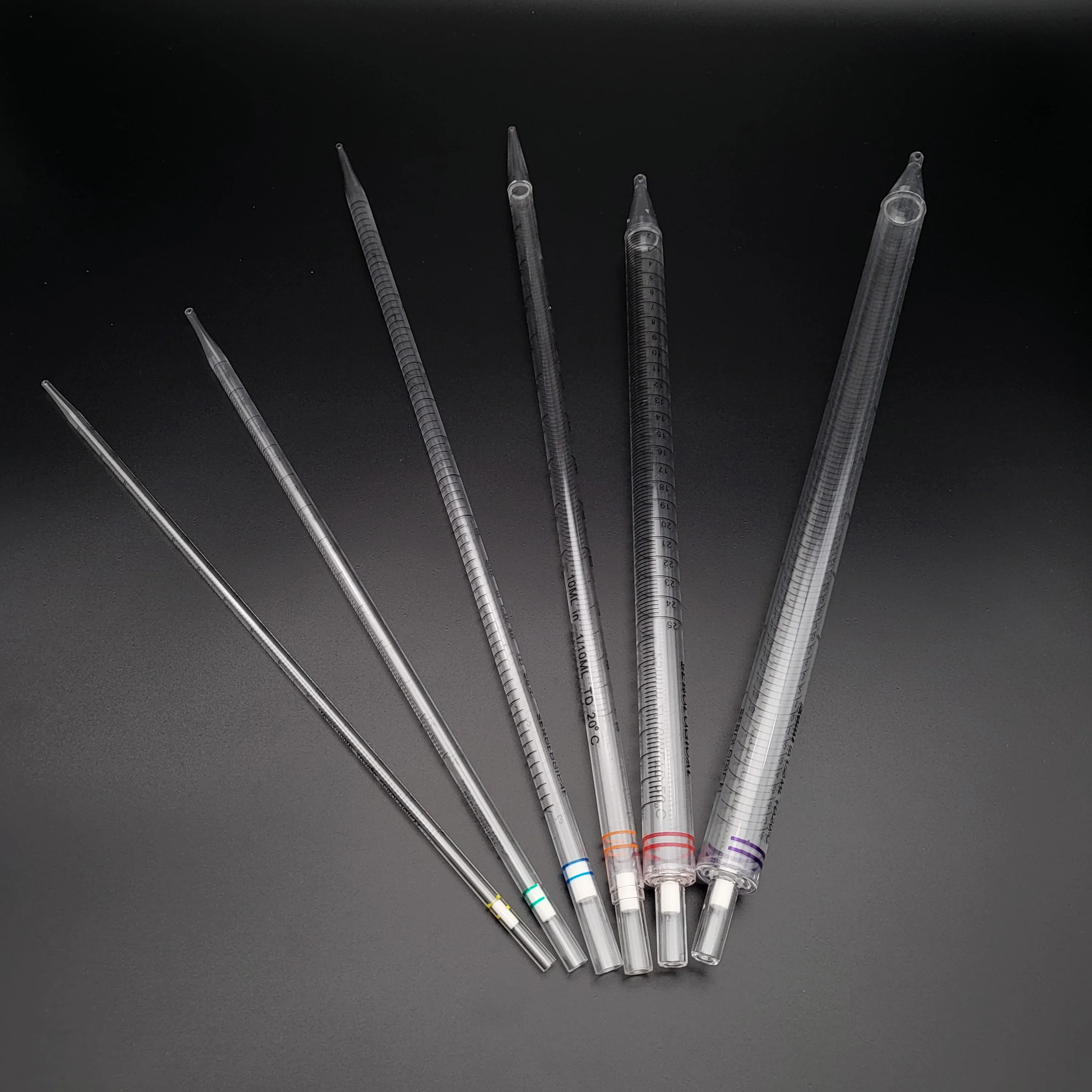 50ml disposable plastic sterile individual serological pipette