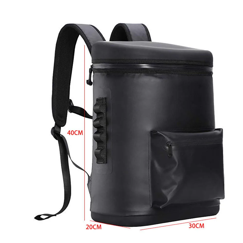 Custom wholesale PVC Tarpaulin ice bag insulated backpack cooler bag kayak cooler bag