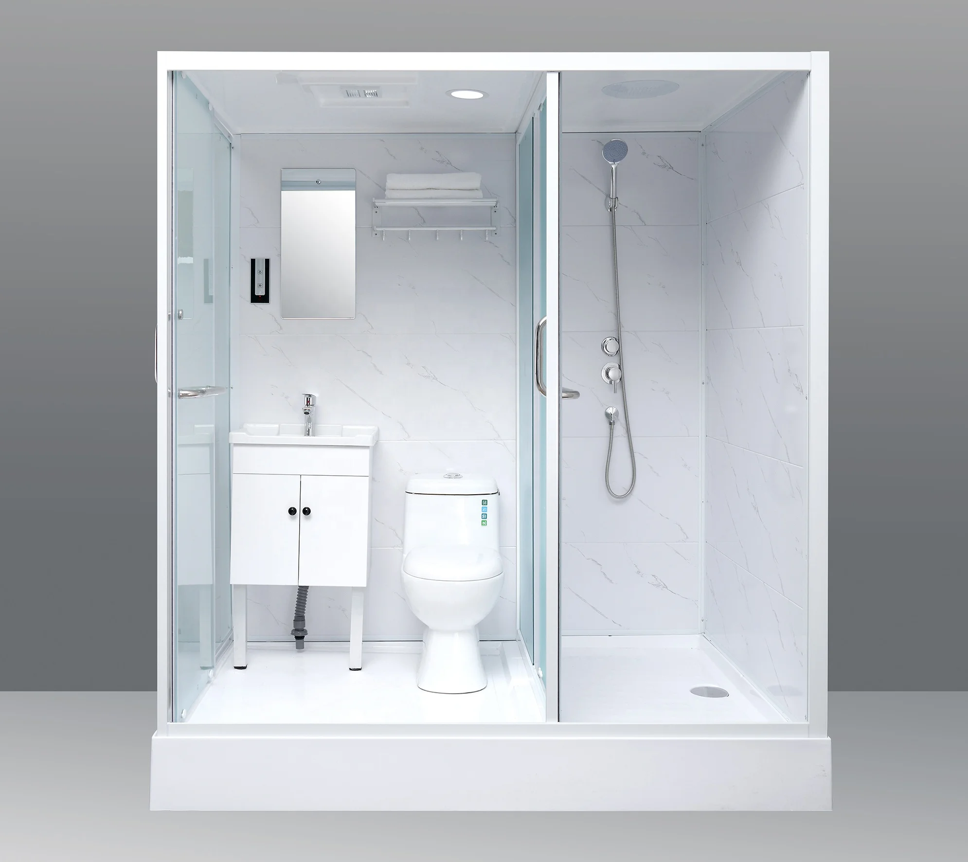 Mesa Multi-function Prefab Toilet Shower All in One Bathroom Units Prefab Toilet Shower room