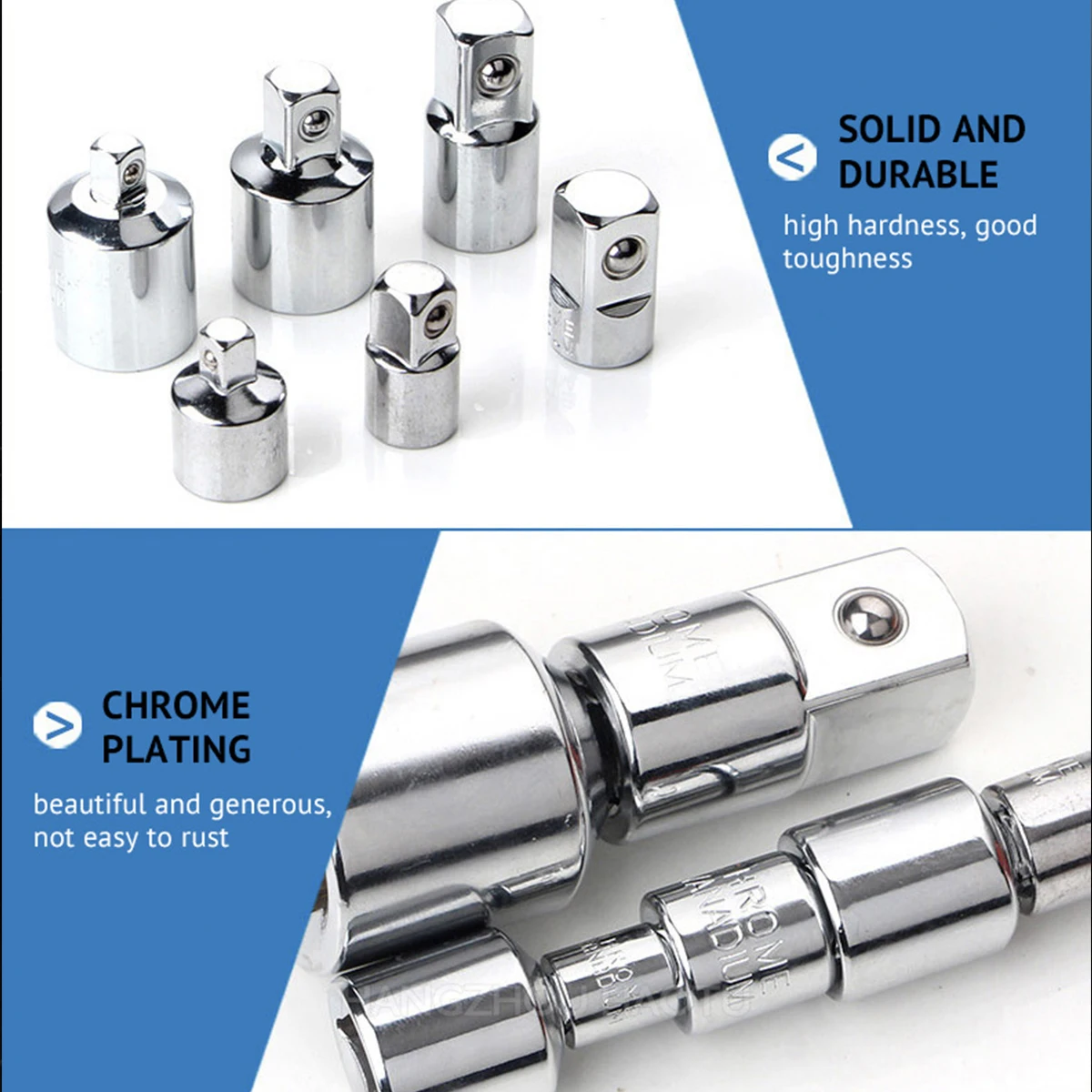 Converter CRV Sleeve Ratchet Handle 1/2 3/8 1/4 Drive Car Socket Adapter