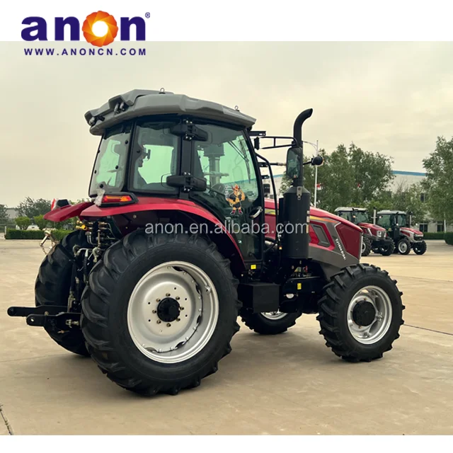 ANON agricultural machinery farm tractor dealers small 4 wheel drive tractor large horsepower farm tractor 4x4 agricultural