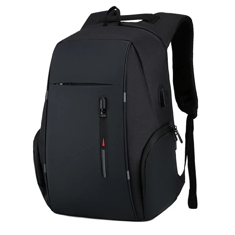 Durable Men Casual Lightweight Computer Waterproof 19 inch bag black laptop Backpack