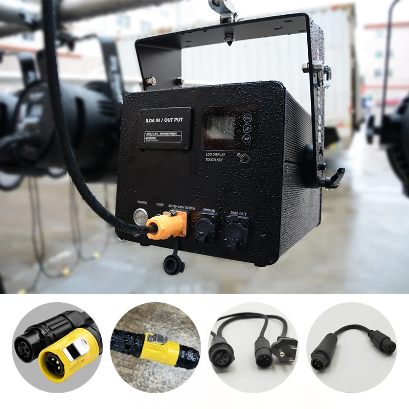 Big dipper B10W RGB laser light show system christmas outdoor laser stage lighting 10w waterproof full color animation laser