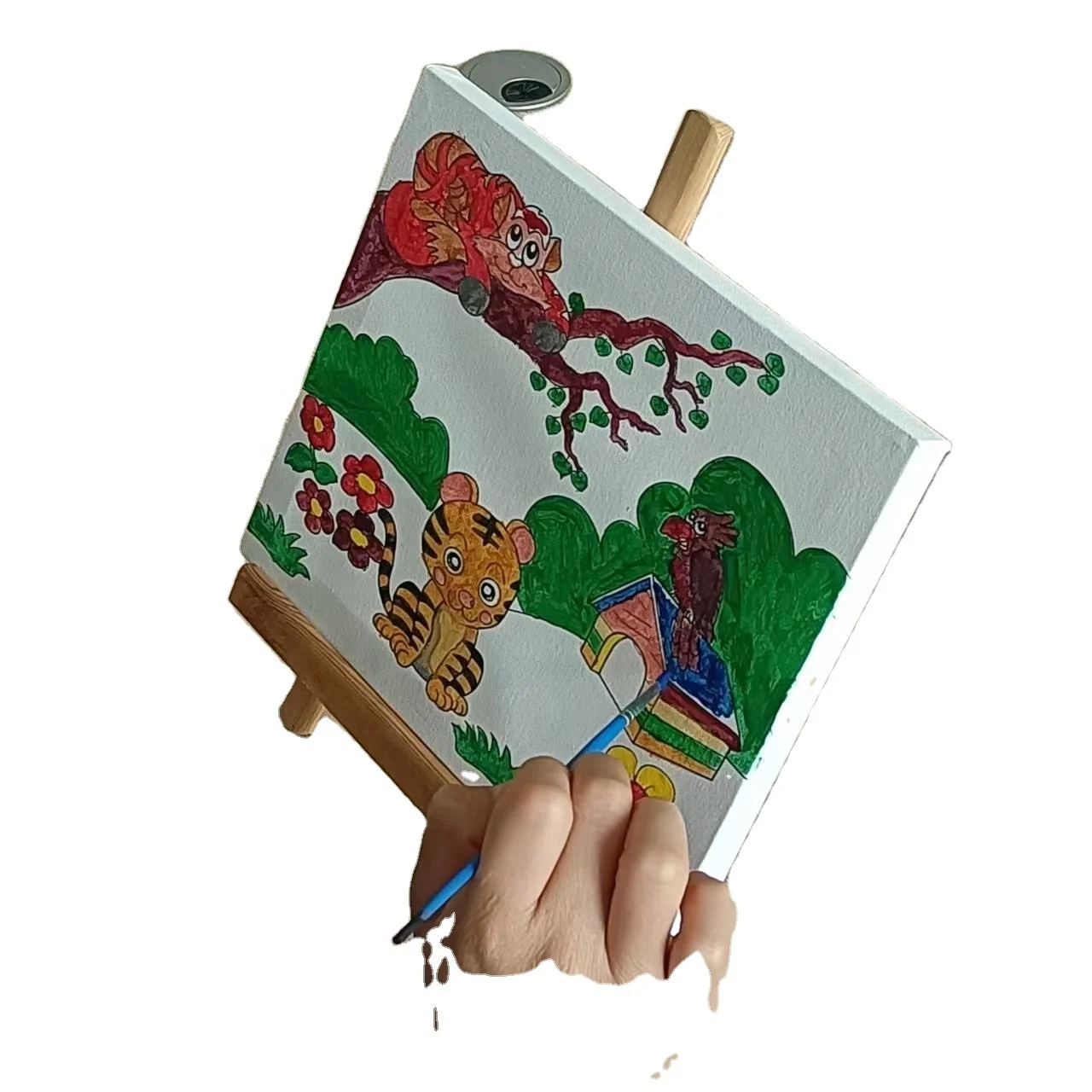 New Product 20*29.5cm Wooden Art Easel For Painting Custom Size For Kids And Adults