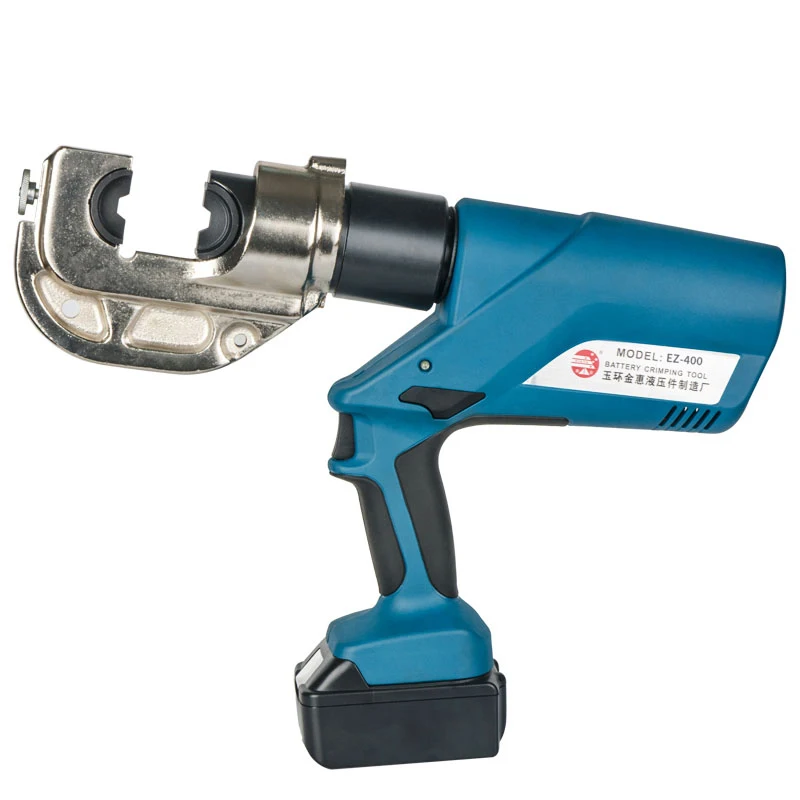EZ-400 Battery Powered Electric Hydraulic Termination Wire Cable Crimping Tool For Terminal