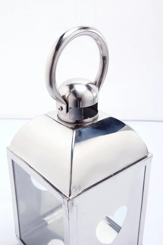 
Outdoor Home Decoration Luxury Metal stainless steel candle lantern for Garden 