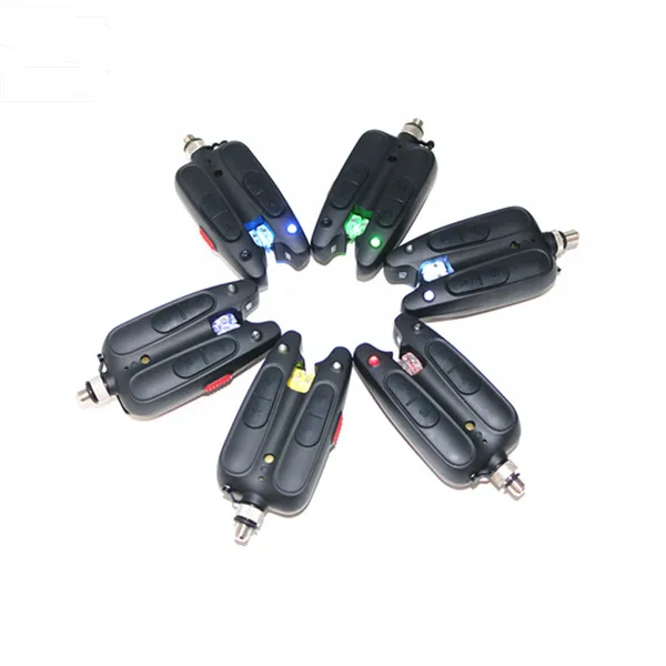 JZH-RF1118 6+1 High sensitivity nightlight waterproof Fishing Bite Alarm With CE certifications