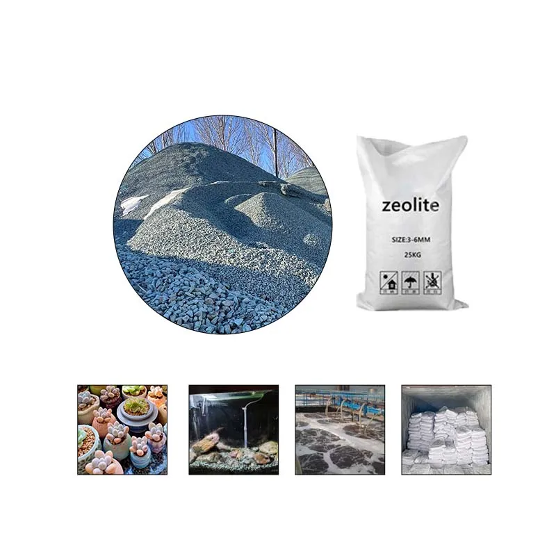 Natural zeolite powder effectively improves soil water treatment of building materials derived from natural stone