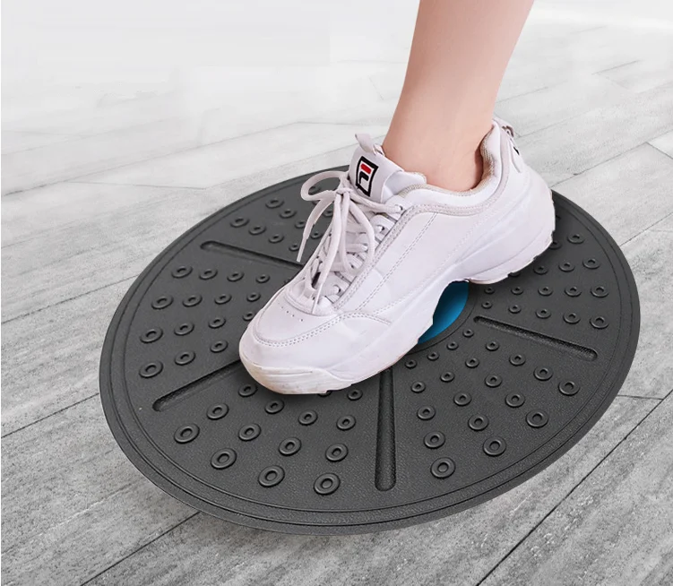 Factory Wholesale High quality PP plastic wobble balance board Rehabilitation training Play Muscle Massage fitness equipment