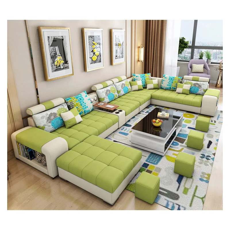 Мебельная фабрика предоставляет в гостинную livingroomsofa гостиная технологии ткань диван 7 seaterfabric