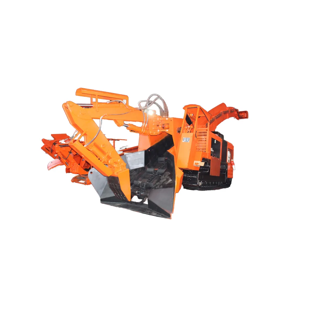 Mine Tunnel Hydraulic Crawler Mucking Loader Dig Slag Machines Slag Raking Machine
