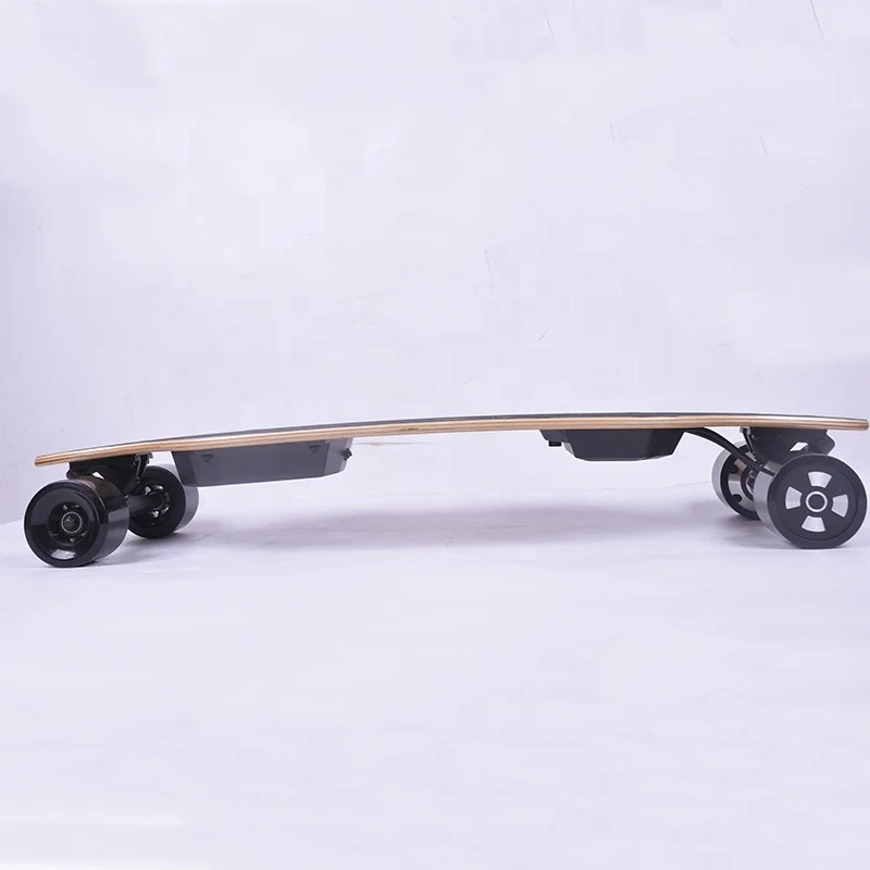 Eu Warehouse Shipping 90mm Wheels Dual Motor Oem Waterproof Electric Longboard Evolve Skateboard Cheap Electric Skateboard,