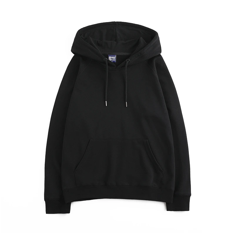 
Wholesale Customized Print Soft Multicolor 87% Cotton 13% Polyester Custom Logo Shoulder Inserted Hooded Thin Pullover 