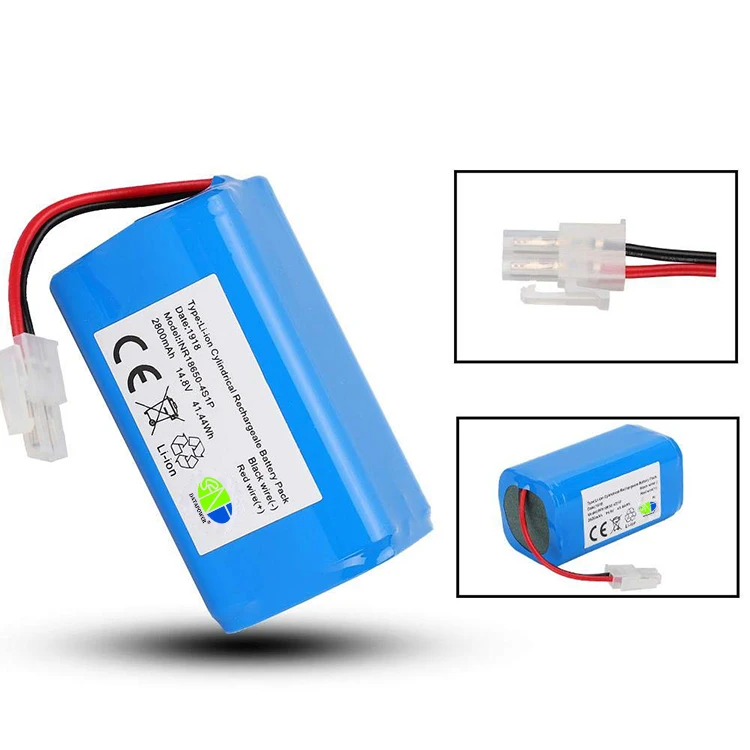 Cylindrical 18650 21700 4S4P Li-ion Battery 10400mAh 14.8V 20000mAh Lipo Battery Pack
